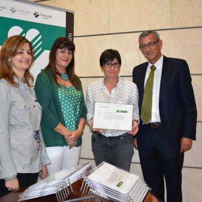 Entrega diploma Bonus a las empresas de Murcia_Fraternidad-Muprespa