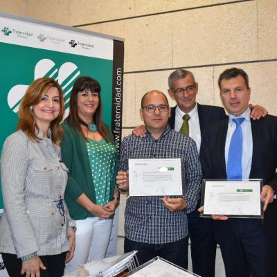 Entrega diploma Bonus a las empresas de Murcia_Fraternidad-Muprespa