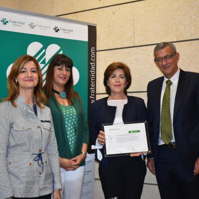Entrega diploma Bonus a las empresas de Murcia_Fraternidad-Muprespa