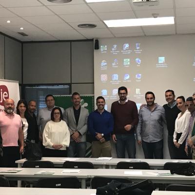 Foto de grupo jornada Las Palmas de Gran Canaria