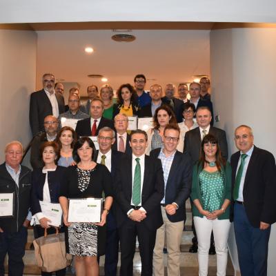 Entrega diploma Bonus a las empresas de Murcia_Fraternidad-Muprespa