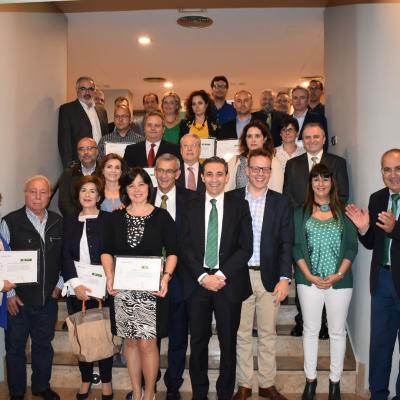 Entrega diploma Bonus a las empresas de Murcia_Fraternidad-Muprespa
