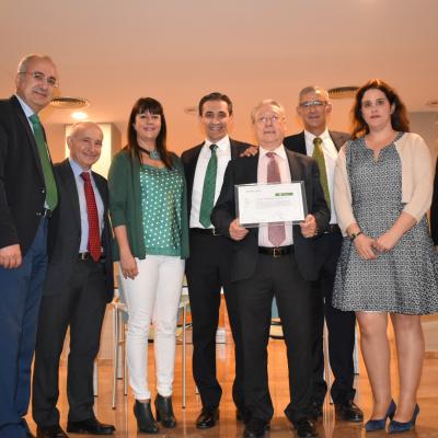 Foto de grupo entrega diploma Bonus a las empresas de Murcia_Fraternidad-Muprespa