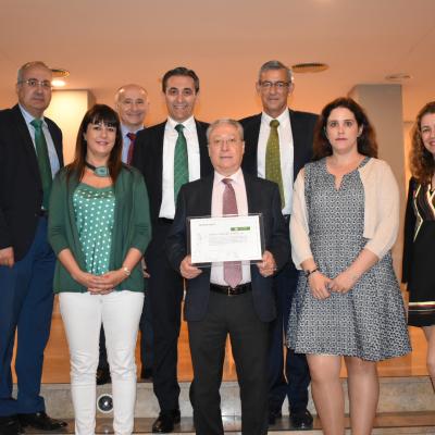 Foto de grupo entrega diploma Bonus a las empresas de Murcia_Fraternidad-Muprespa