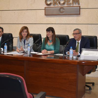 Mesa de ponentes Entrega diploma Bonus a las empresas de Murcia_Fraternidad-Muprespa