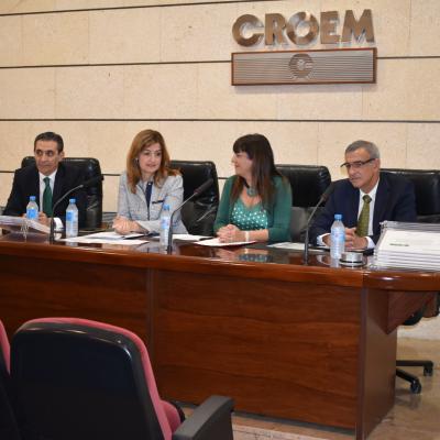 Mesa de ponentes Entrega diploma Bonus a las empresas de Murcia_Fraternidad-Muprespa