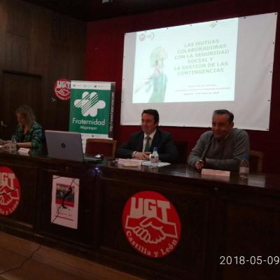Jornada en Segovia UGT Castilla y León y Fraternidad-Muprespa