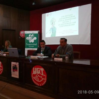 Jornada en Segovia UGT Castilla y León y Fraternidad-Muprespa