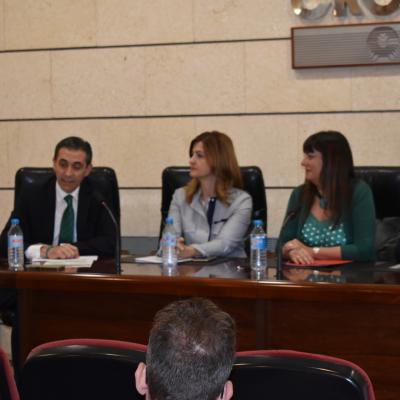 Mesa de ponentes Entrega diploma Bonus a las empresas de Murcia_Fraternidad-Muprespa