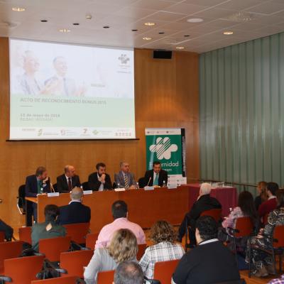 Presentacion acto entrega bonus empresa vizcaya Fraternidad-Muprespa