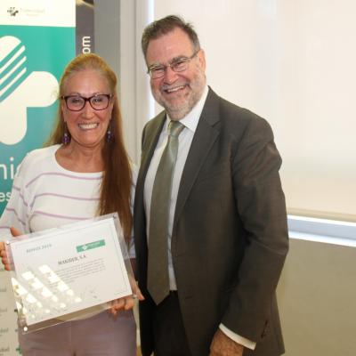 Entrega del diploma Bonus 2015 Fraternidad-Muprespa Madrid_makiber