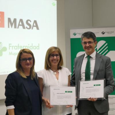 Entrega Bonus 2015 Fraternidad-Muprespa Barcelona MASA