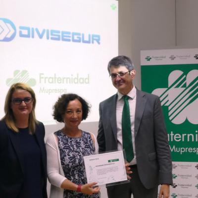 Entrega Bonus 2015 Fraternidad-Muprespa Barcelona a VISEGUR