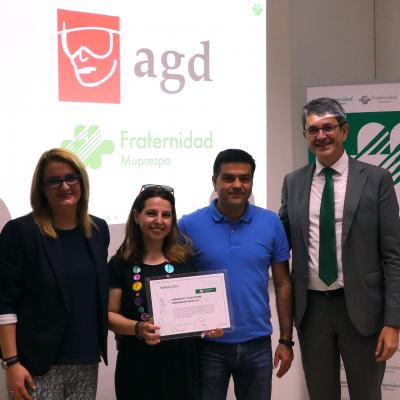 Entrega Bonus 2015 Fraternidad-Muprespa Barcelona a AGD