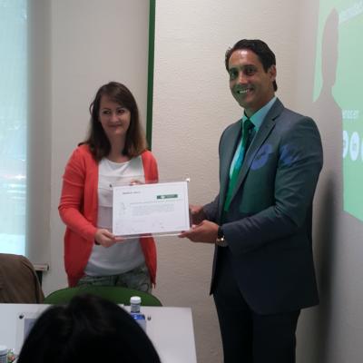 Entrega diplomas Bonus 2015 Fraternidad-Muprespa Jerez de la Frontera