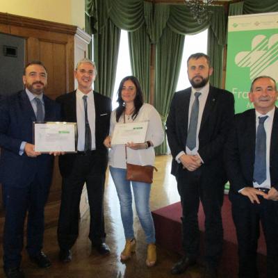 Entrega Bonus Fraternidad-Muprespa Guipuzcoa_Aguirregomezcorta y mendicute