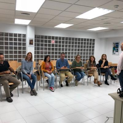 Taller de seguridad vial en Fraternidad-Muprespa Badajoz