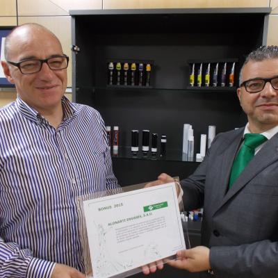 Lonza Biologics y Alonarti envases reconocidas por Fraternidad-Muprespa por reducción de siniestralidad laboral