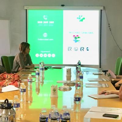 Reunión de trabajo en DP de Madrid de Fraternidad-Muprespa