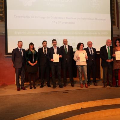 Entrega de diplomas grupo 10