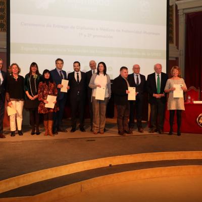 Entrega de diplomas grupo 3