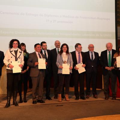 Entrega de diplomas grupo 4