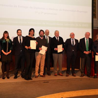 Entrega de diplomas grupo 5