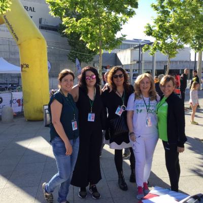 Representantes de la Dirección Provincial de Madrid de Fraternidad-Muprespa