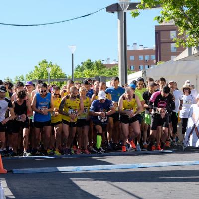 Segundos antes del inicio de la carrera