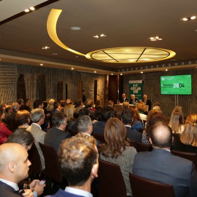 Salón de actos los Premios Escolástico Zaldívar a la prevención y la salud  2017