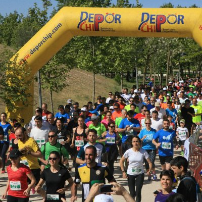 Participantes de la II Carrera por la prevención de Fraternidad-Muprespa I