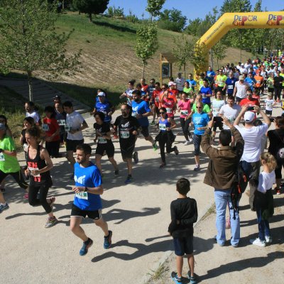 Participantes de la II Carrera por la prevención de Fraternidad-Muprespa IV