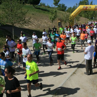 Participantes de la II Carrera por la prevención de Fraternidad-Muprespa V