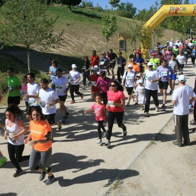 Participantes de la II Carrera por la prevención de Fraternidad-Muprespa VI