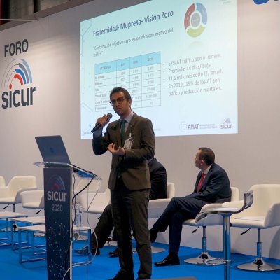 David Revillo, técnico de prevención de Fraternidad-Muprespa