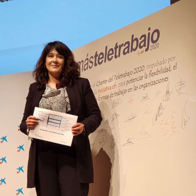 Eva Ferrero,directora adxunta do Centro de RR. HH. e RSC de Fraternidad-Muprespa