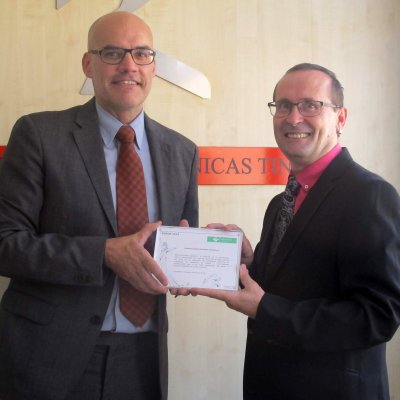 Fraternidad-Muprespa de Hospitalet de Llobregat entrega dos diplomas Bonus 2014 a empresas mutualistas