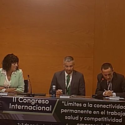 Ponentes Congreso Límites a la conectividad permanente en el trabajo salud y competitividad