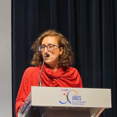 Aitana Garí, directora del Instituto Nacional de Seguridad y Salud en el Trabajo (INSST)