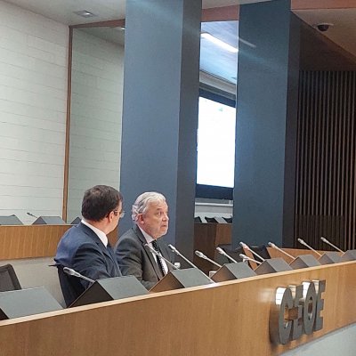 Esteban Mate, subdirector General de Gestión de Fraternidad-Muprespa, en la sede de la CEOE en Madrid.