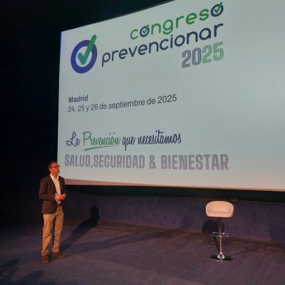 6.- David Revillo, durante su participación