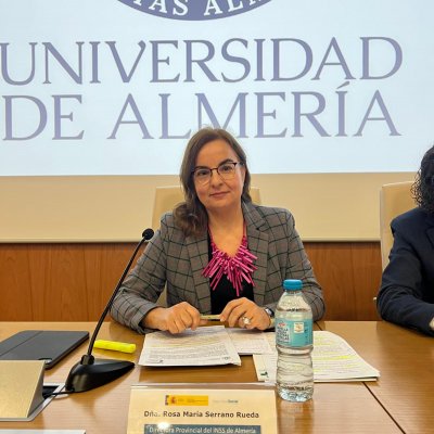 Rosa María Serrano Rueda, Directora Provincial do INSS
