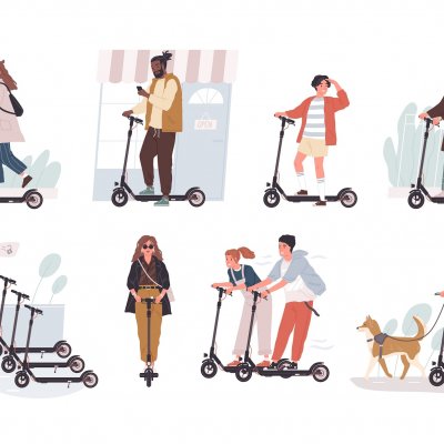 Accidentes con patinetes eléctricos