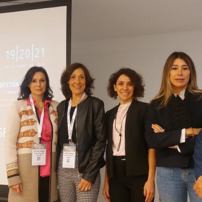 Ana Periset, Eva Manzano, Silvia Ordóñez, Eva Ramón y Javier Pueyo