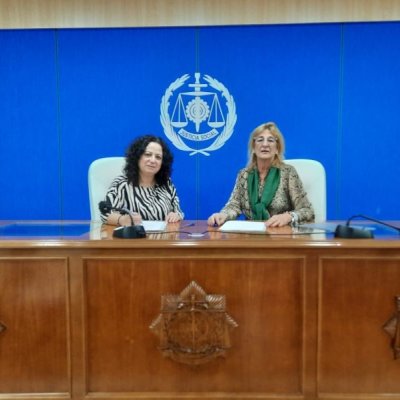 Imagen de la firma del acuerdo entre Fraternidad-Muprespa y el Colegio de Graduados Sociales de Almería