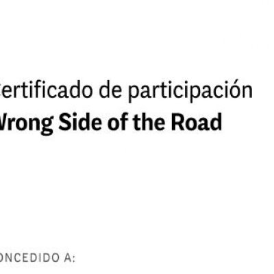 Diploma Wrong Side of the Road