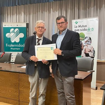 Juan José Hernández, presidente del Colegio de Farmacéuticos de Cáceres