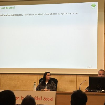 Dr. Mora durante su participación en la jornada