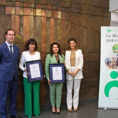 Foto Enrique Megía, Marta Carabanchel, Mónica Barroso y Elena Iglesia