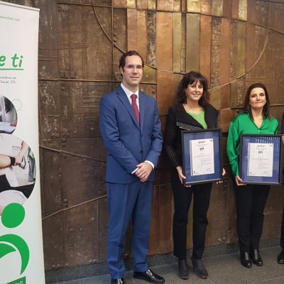 Enrique Megía, Natalia Fdez. Laviada, Elena Iglesias eta Gonzalo Piédrola